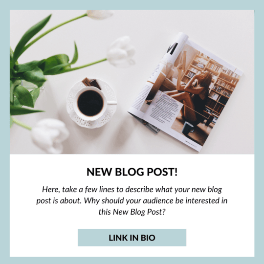 Start a Blog to Engage and Inform