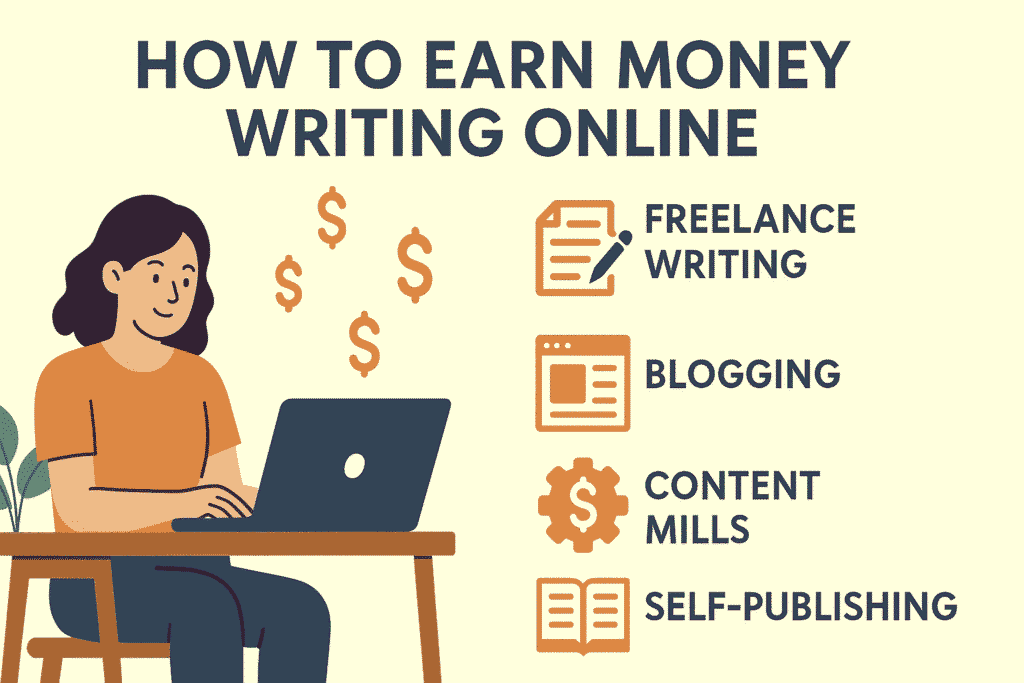 how to earn money writing online