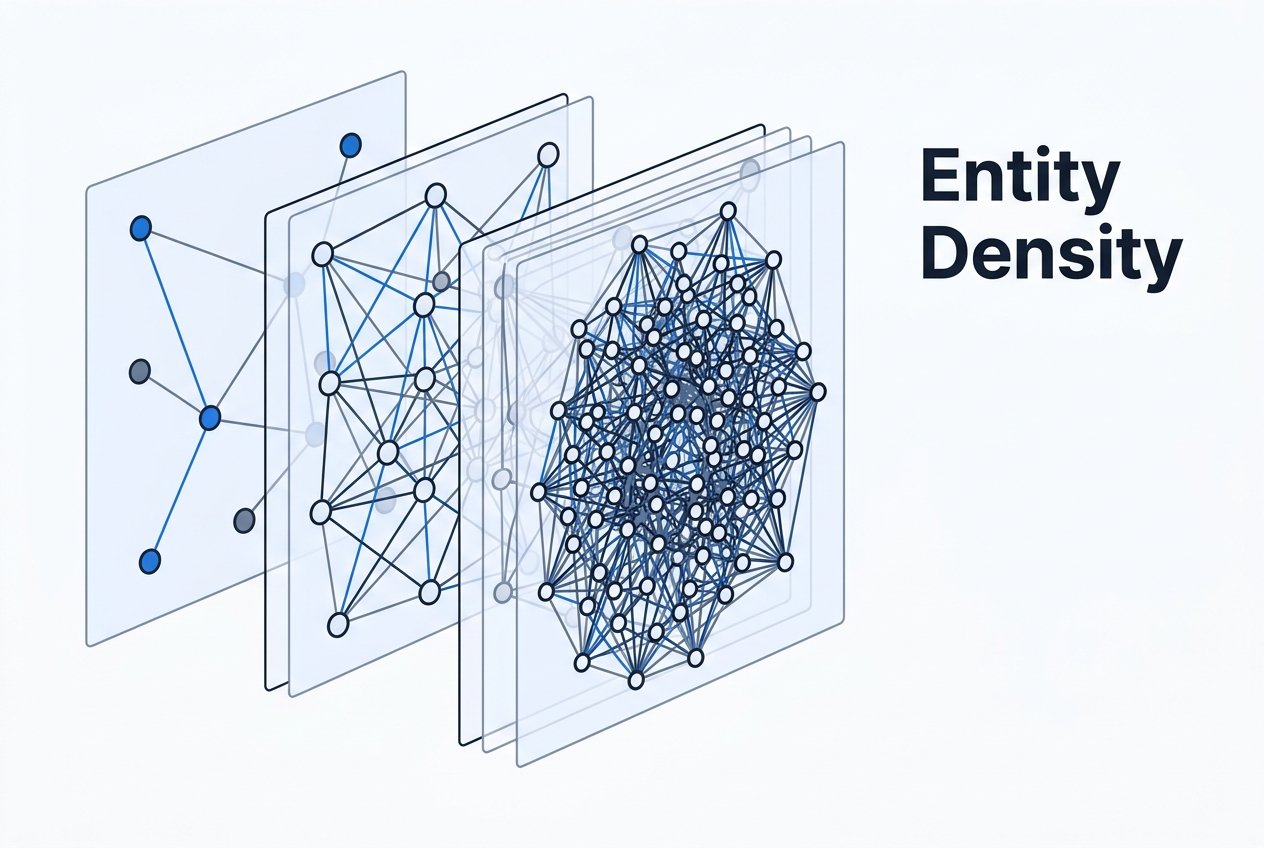 Knowledge graph layers increasing in density