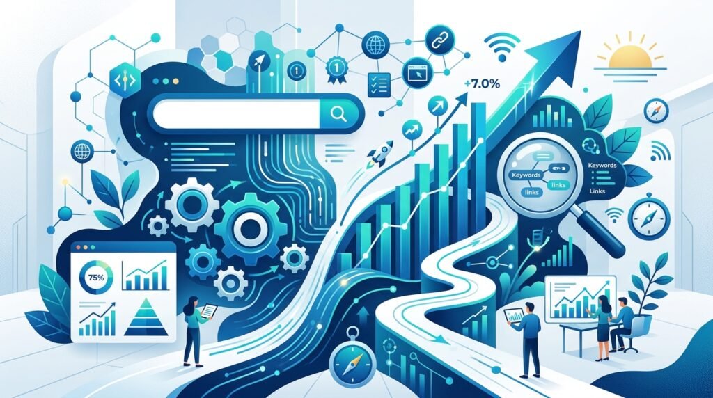 Search engine optimization strategies and metrics